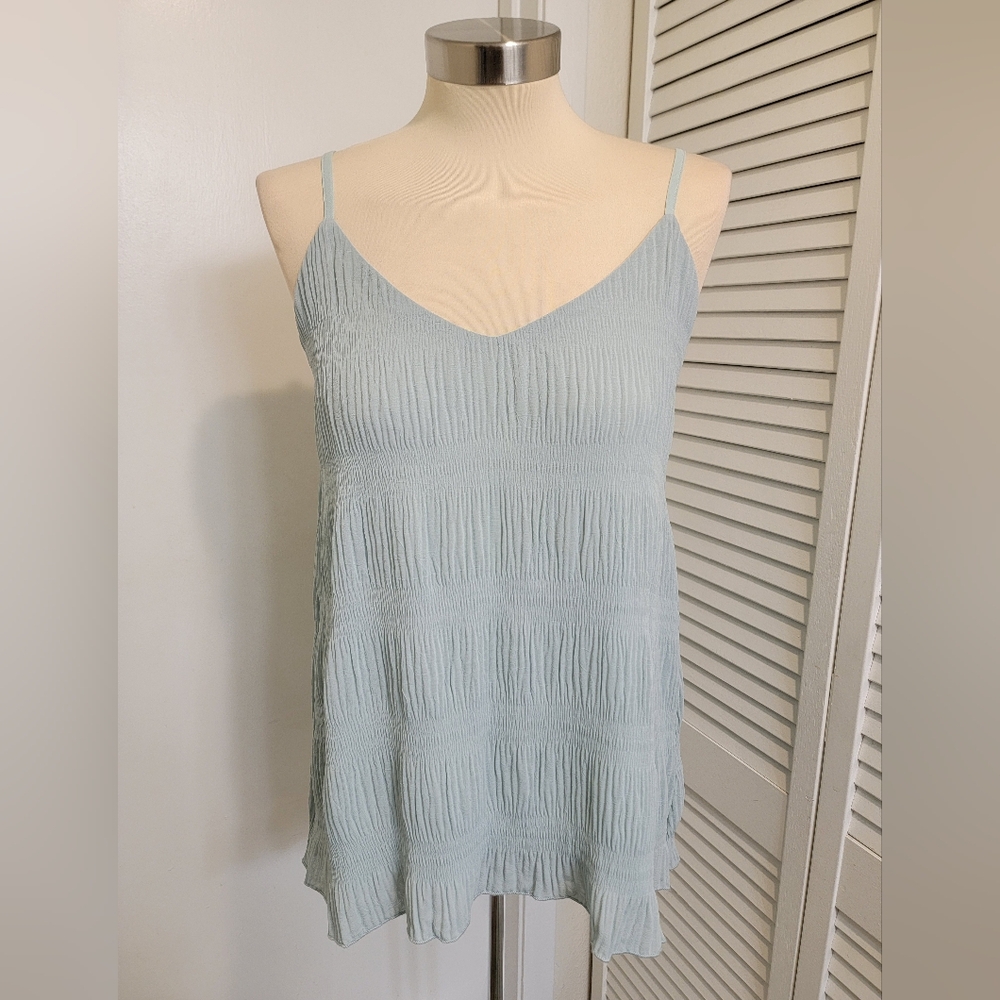 GIGIO USA CAMISOLE PALE MINT GREEN NWT